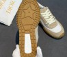 Женские комбинированные кроссовки Christian Dior бежевые с белым 2026
