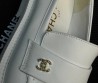 Женские кожаные лоферы Chanel Cruise белые 2026