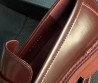 Женские кожаные лоферы Chanel Cruise бордовые 2026