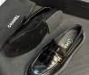 Женские кожаные лоферы Chanel Cruise черные глянцевые 2026
