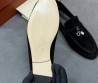 Женские замшевые лоферы Loro Piana черные 2026