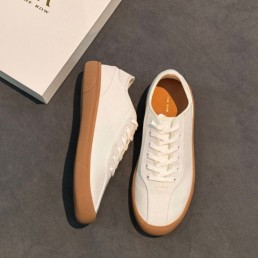 Женские текстильные кеды The Row белые 2026