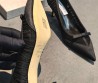 Женские текстильные туфли Jimmy Choo черные каблук 6 см 2026