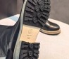 Женские кожаные сапоги Chanel черные на молнии 2026
