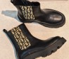 Женские кожаные ботинки челси Christian Dior черные 2026