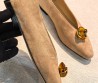 Женские замшевые балетки Jimmy Choo Margot бежевые 2026