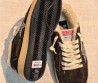 Женские замшевые кроссовки Golden Goose коричневые с мехом 2026
