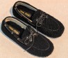Женские меховые мокасины Miu Miu черные 2026