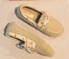 Женские меховые мокасины Miu Miu бежевые 2026