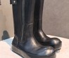 Женские кожаные сапоги Balenciaga черные 2026