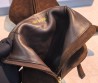 Женские замшевые ботильоны Prada коричневые каблук 5 см 2026