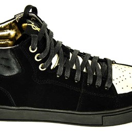 Женские кеды Yves Saint Laurent Black V