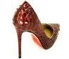Женские кожаные туфли Christian Louboutin Pigalle на высоком каблуке