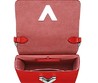 Женская красная кожаная сумка Louis Vuitton Twist MM Red