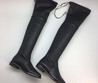 Ботфорты Stuart Weitzman Black Leather
