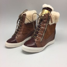 Зимние кеды Giuseppe Zanotti High Brown