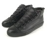 Зимние мужские кеды Balenciaga High Black Winter