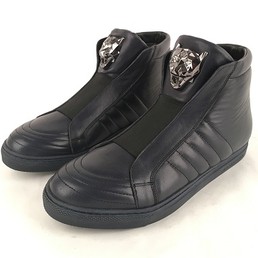 Зимние мужские ботинки Philipp Plein Black X