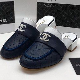 Кожаные мюли Chanel Cruise