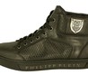 Высокие кожаные ботинки Philipp Plein Anniston черные