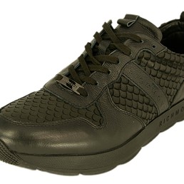 Мужские кожаные кроссовки Richmond черные