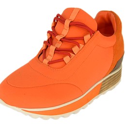 Женские летние кроссовки Hermes Sneakers оранжевые