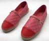 Женские эспадрильи Chanel Cruise красные