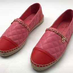 Женские эспадрильи Chanel Cruise красные