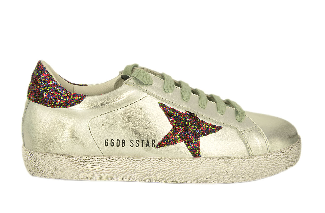 Golden Goose Deluxe brand серебристые