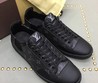 Кожаные кеды Louis Vuitton Sneakers черные