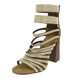 Женские летние кожаные босоножки Brunello Cucinelli черные с серебристым украшением