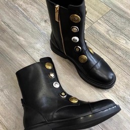 Женские высокие ботинки на шнурках Dolce&Gabbana