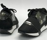 Женские летние кроссовки Balenciaga черные милитари