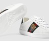 Мужские кожаные кроссовки Gucci Ace с тигром
