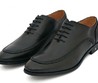 Мужские осенние кожаные туфли Louis Vuitton Montaigne черные