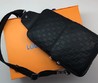 Мужской кожаный рюкзак Louis Vuitton Avenue черный