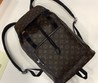 Мужской кожаный рюкзак Louis Vuitton Zack коричневый