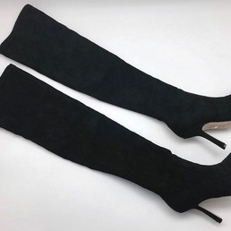 Женские ботфорты Christian Dior черные