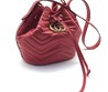 Женская кожаная сумка Gucci Marmont красная