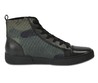 Высокие кожаные кеды Louis Vuitton Supreme милитари