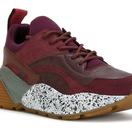 Кроссовки Stella Mccartney Eclypse бордовые
