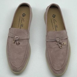 Женские лоферы Loro Piana замшевые