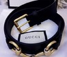 Женский ремень Gucci Horsebit кожаный