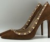 Женские туфли Valentino Garavani Rockstud коричневые