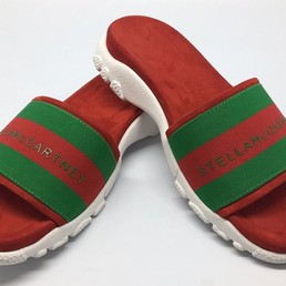 Шлепанцы Stella Mccartney красные