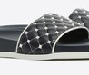 Женские шлепанцы Valentino Rockstud Free Spike черные