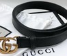 Женский кожаный ремень Gucci черный