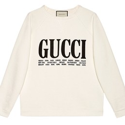 Женская толстовка Gucci с принтом