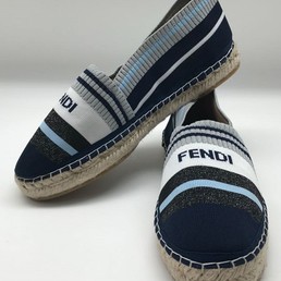 Женские эспадрильи Fendi синие