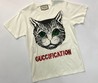 Женская футболка Gucci Guccification белая